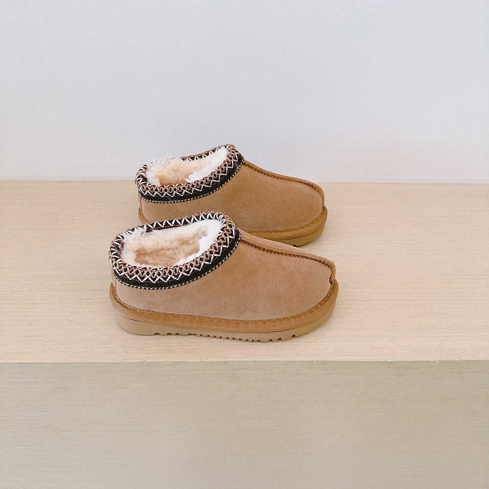 HALO™ - Comfy Fluffy Suede Braided Outdoor Slippers