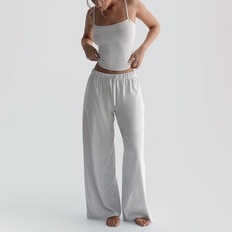 PATSY™ - Casual Sleeveless Top and Trousers Summer Set