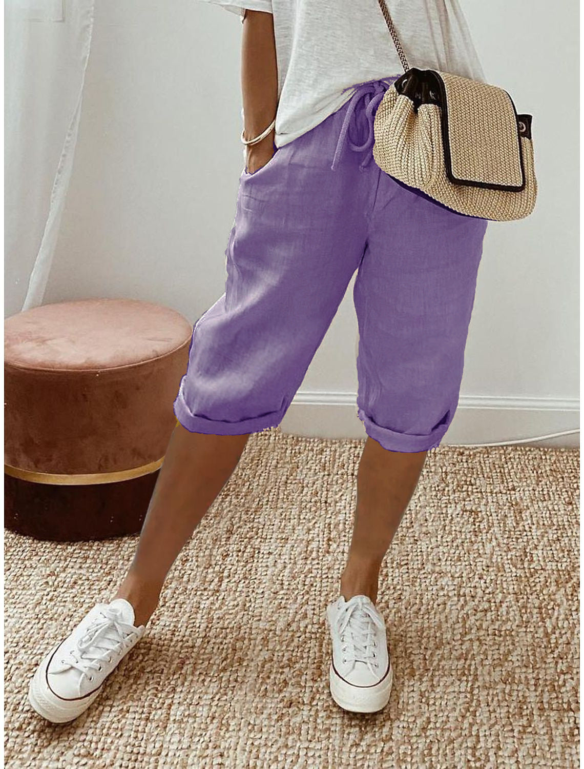 Jose - Casual Capri Trousers