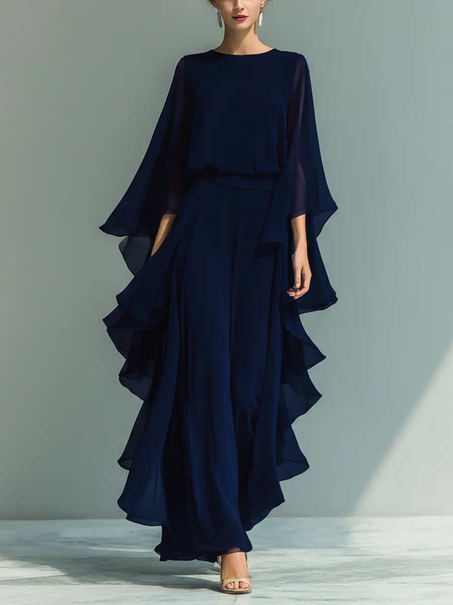 Aurelia | Elegant and Flowing Evening Jumpsuit