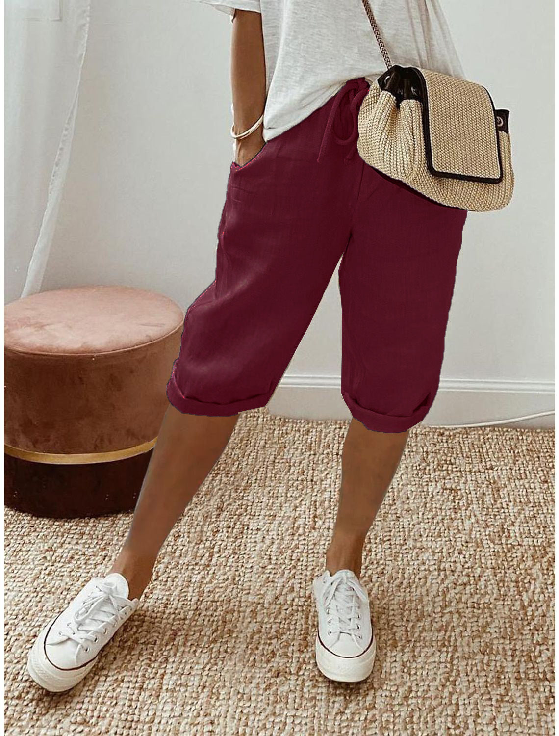Jose - Casual Capri Trousers