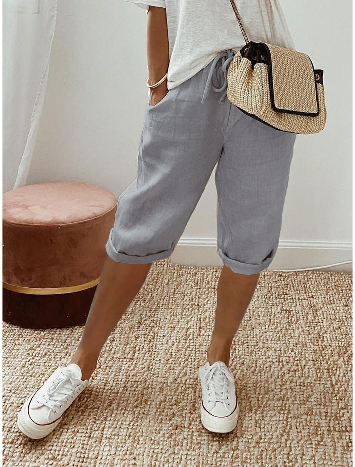 Jose - Casual Capri Trousers