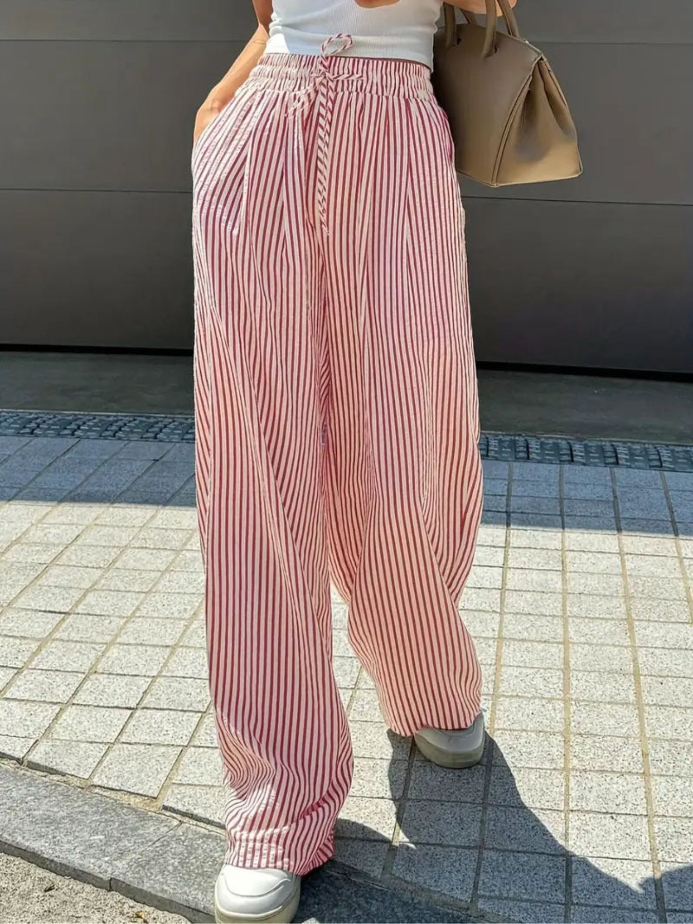 TAITE™ - Simple Summer Striped Relaxed Fit Bottom