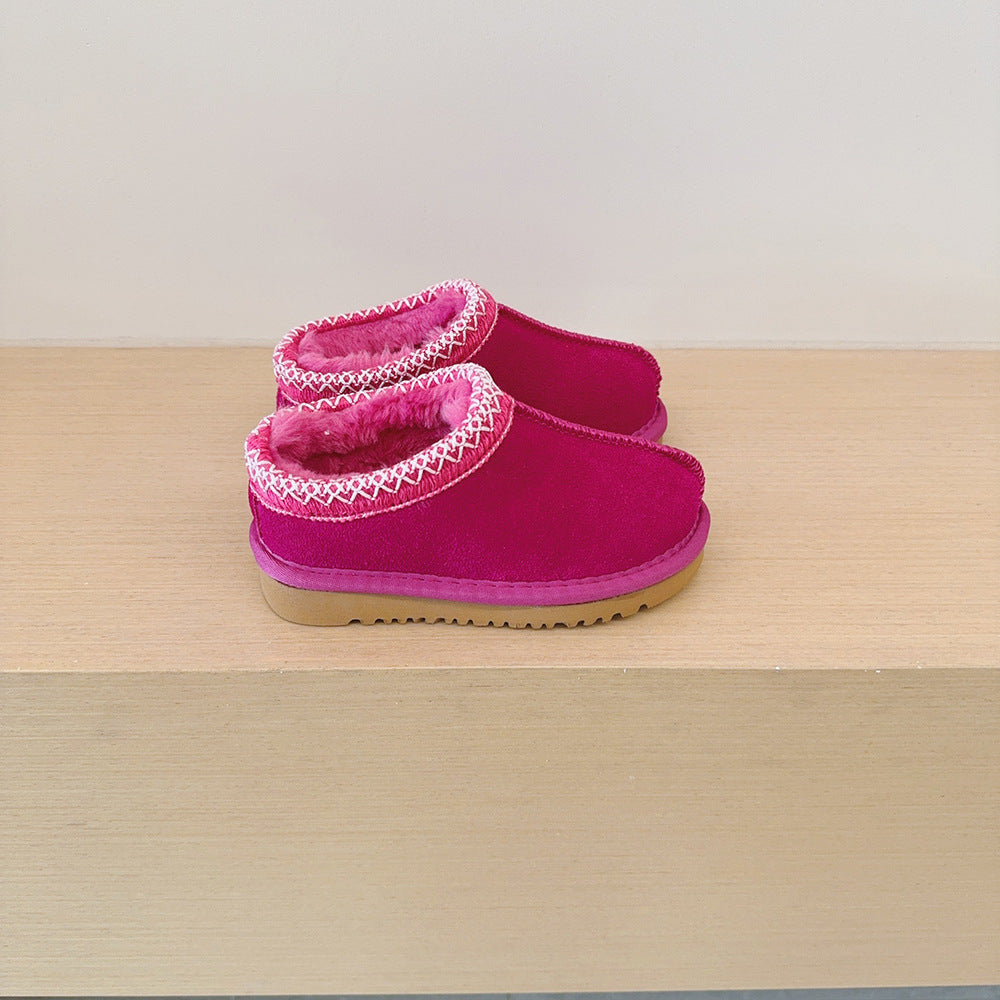 HALO™ - Comfy Fluffy Suede Braided Outdoor Slippers