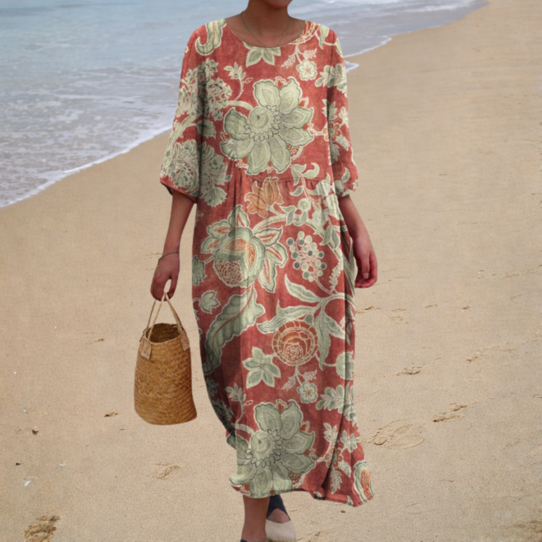 Bérénice | Floral Maxi Dress