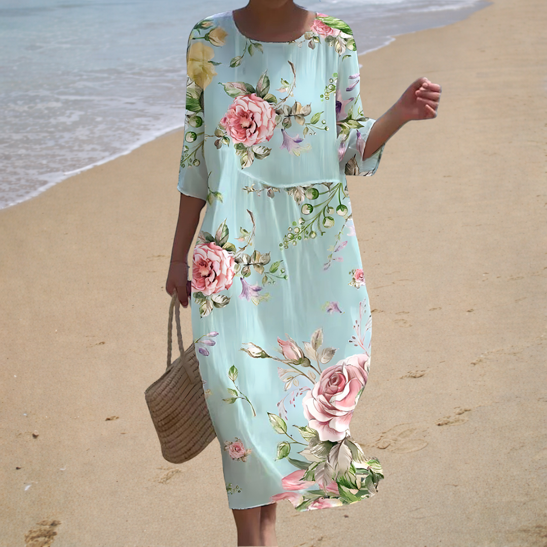 Joséphine | Floral Midi Dress