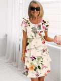 Camille – Elegant Flowing Dress with Ruffles