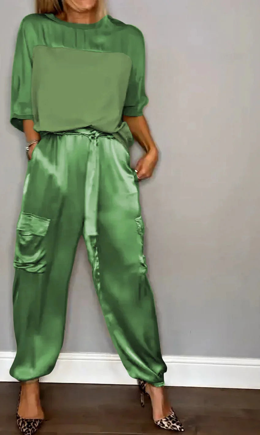 Averielle | Luxurious Flowing Two-Piece Set