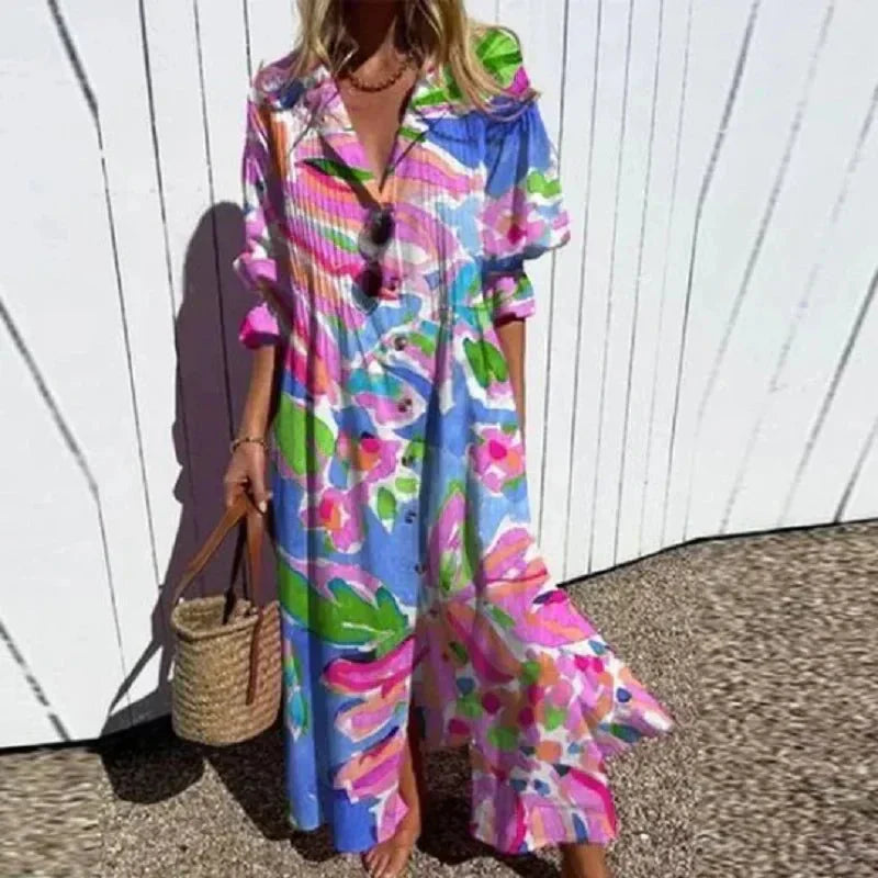 Loretta | Beachcomber Boho Dress