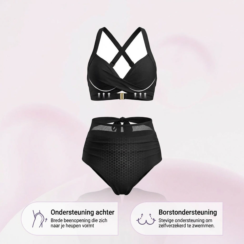 Sabine | 2-in-1 High-Waisted Tummy Control Bikini