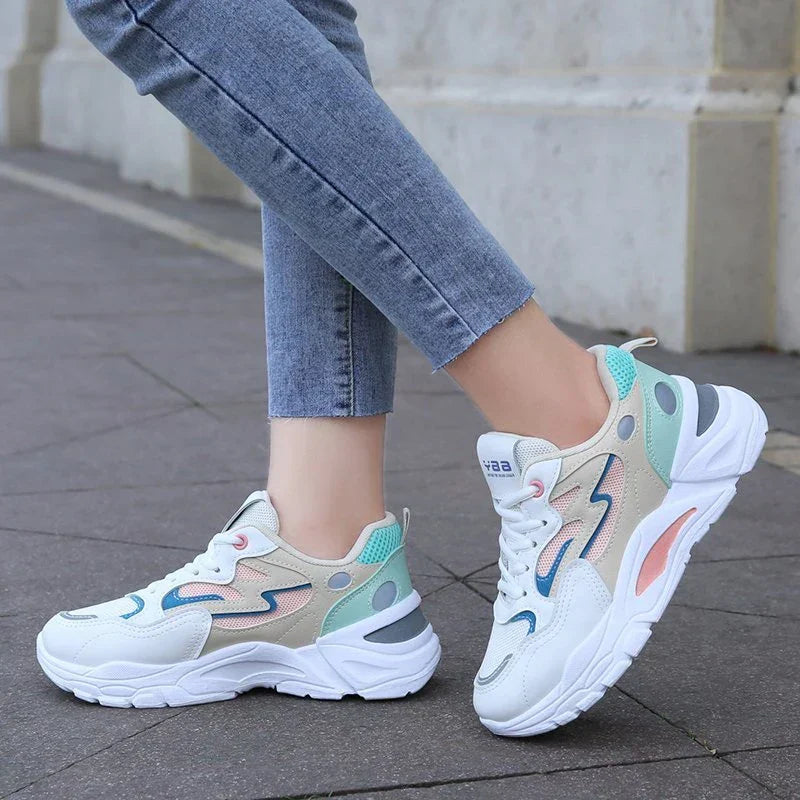 KAMILLE™ - Multicolour Chunky Sneakers