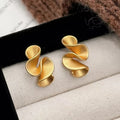 Silver and 18K Gold Earrings