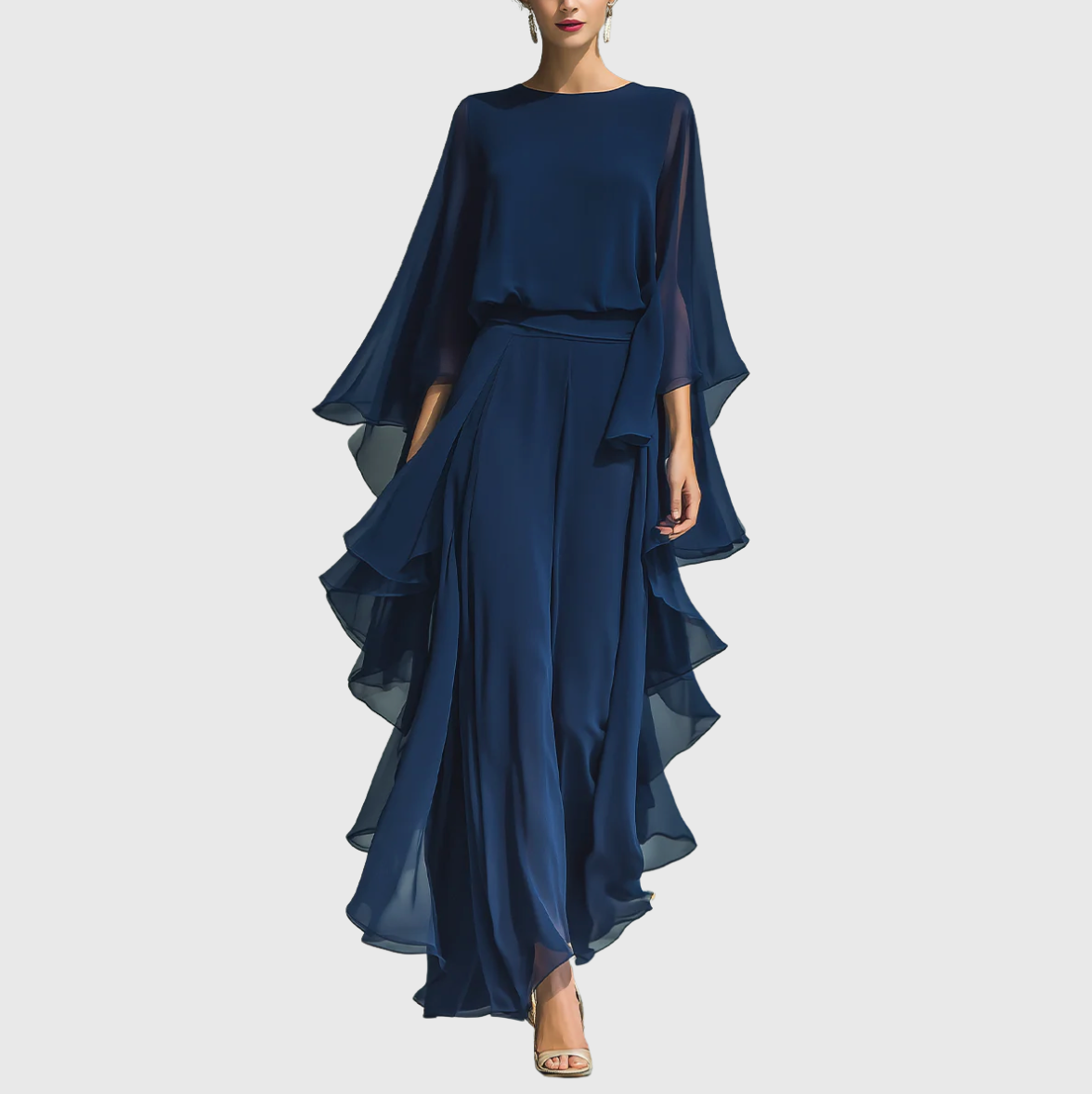 Aurelia | Elegant and Flowing Evening Jumpsuit