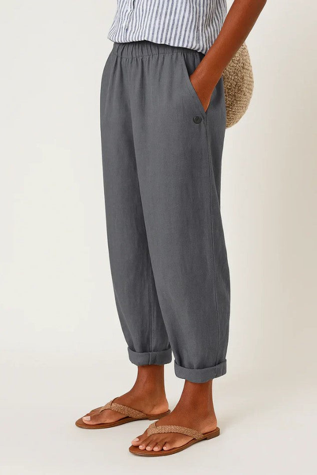 Stella | Timeless Linen-Look Trousers
