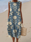 Belle™ | Boho Midi Dress