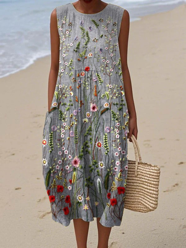 Cara™ | Midi Dress Wildflower