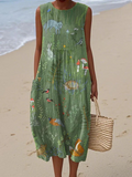 Hope™ | Midi Dress Woodland