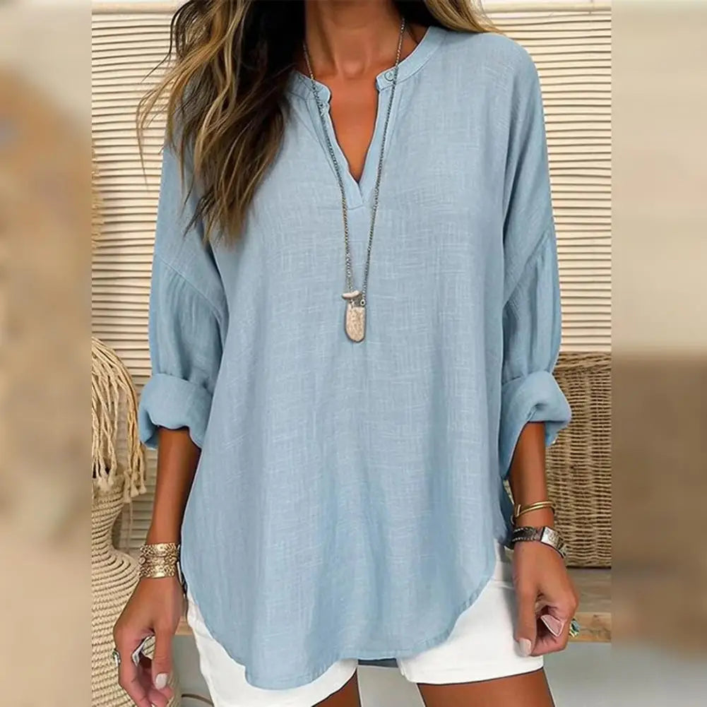 PENELOPE | Linen-Look Blouse