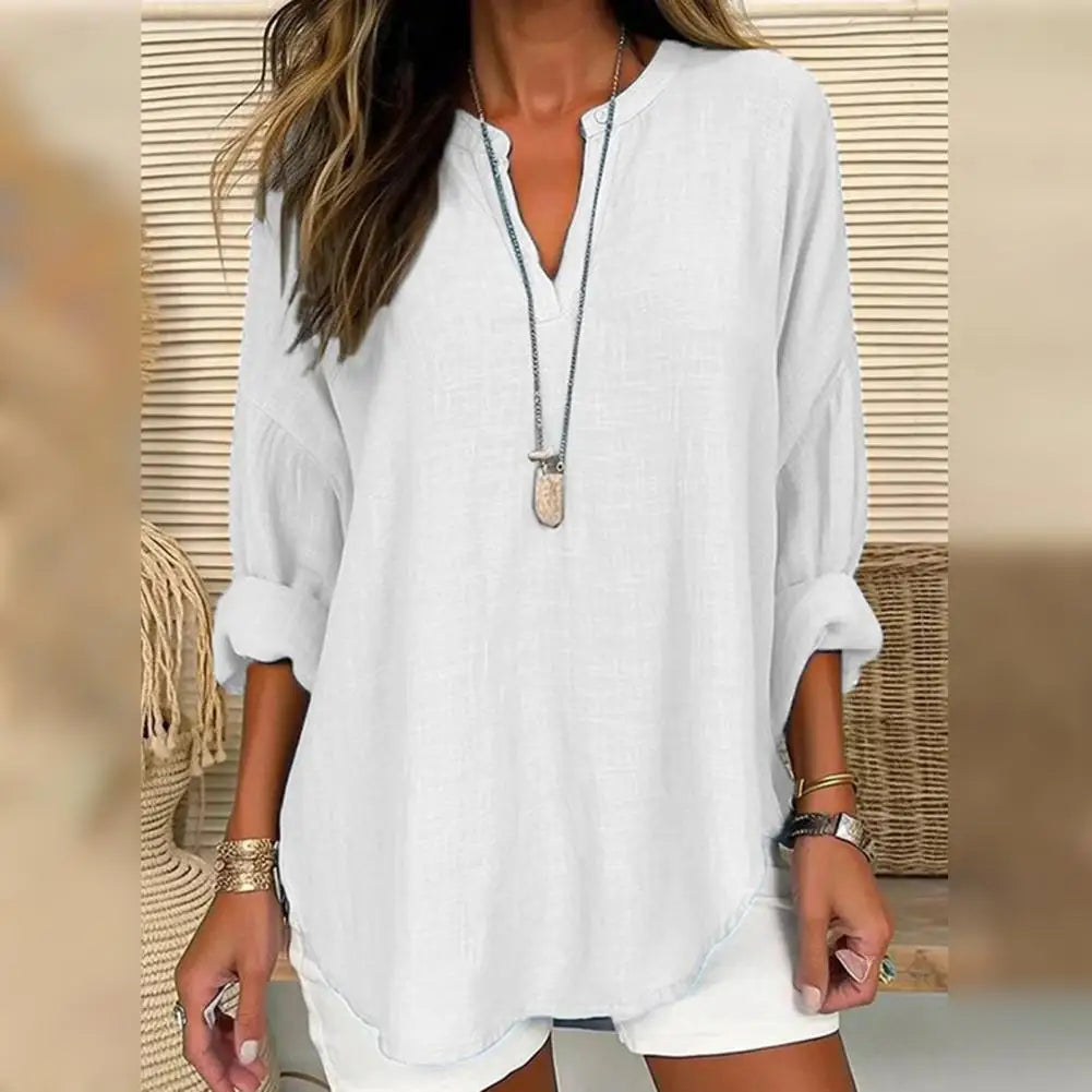 PENELOPE | Linen-Look Blouse