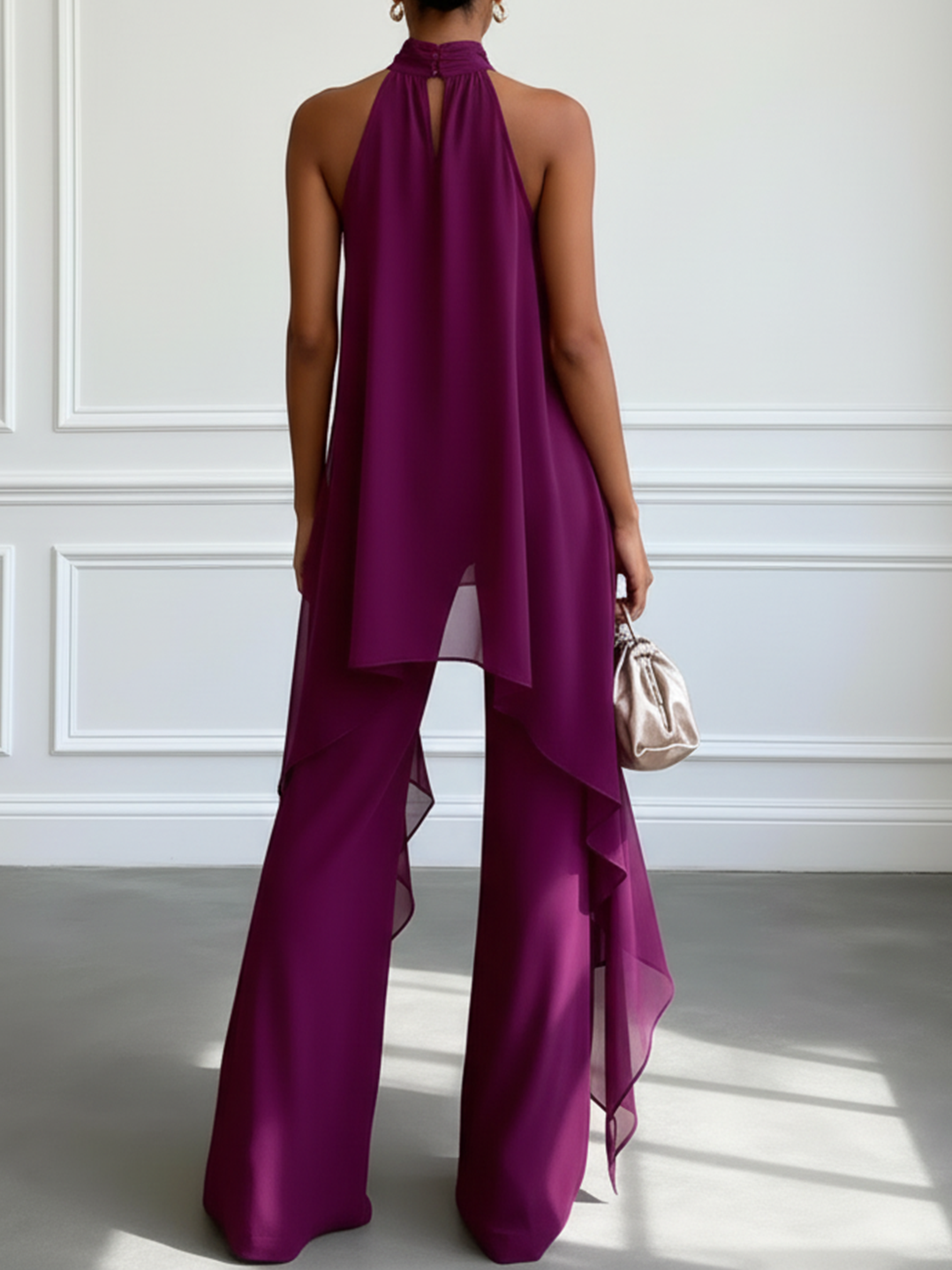 VICTORIA | ELEGANT HALTER SET FOR WOMEN