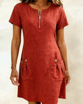Lina™ Dress — Natural Elegance for Everyday