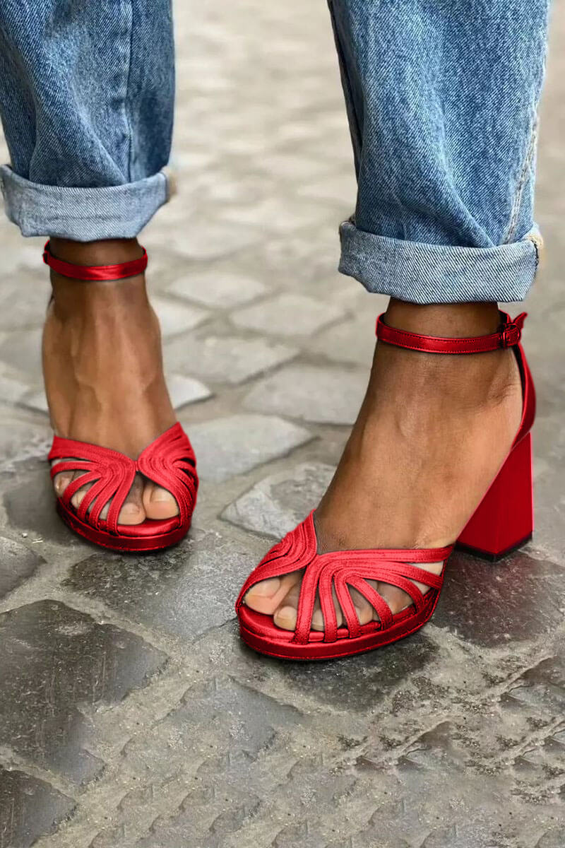 Bicoloured All Day Comfort Heels