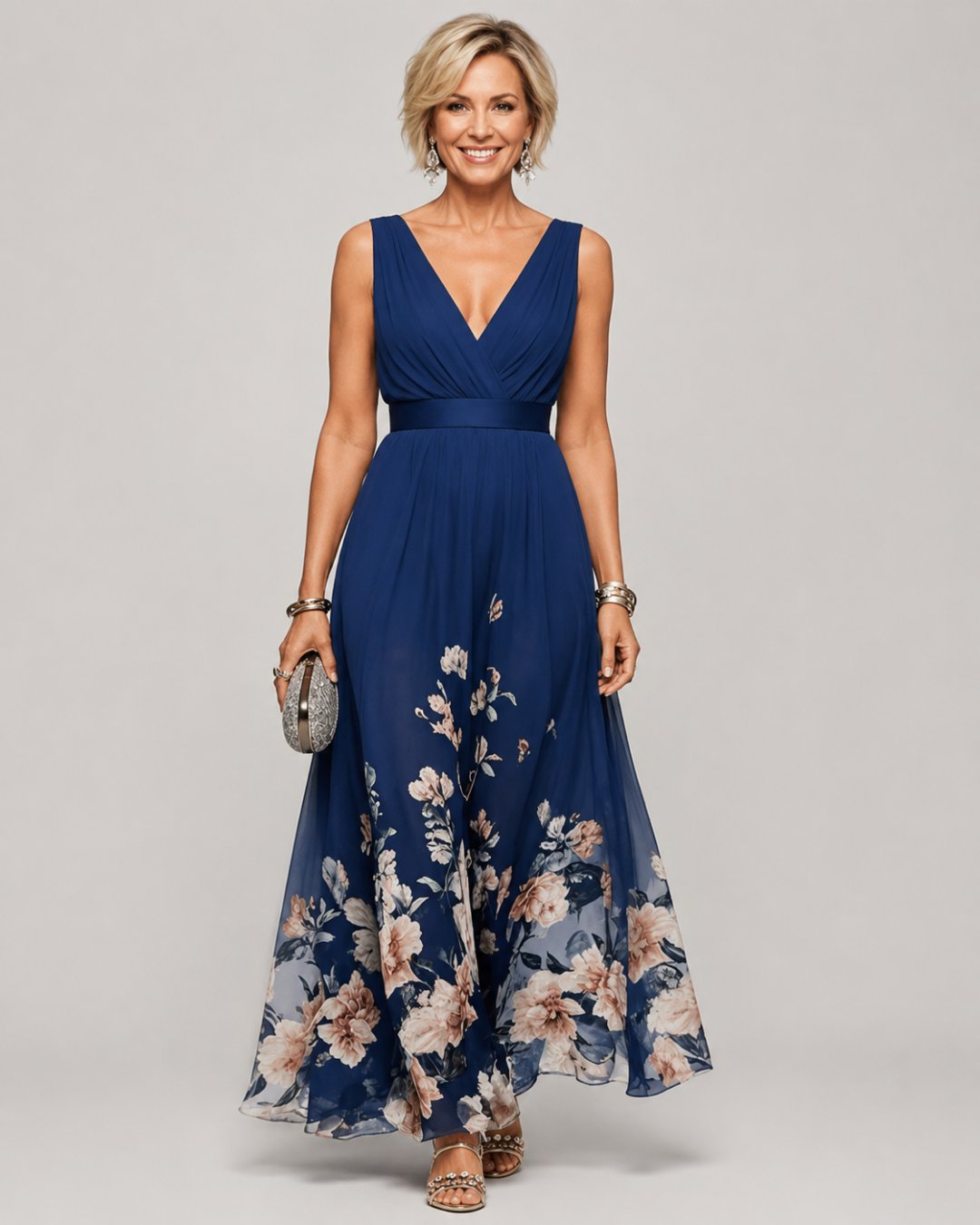 Mica | Sleeveless A Maxi Dress