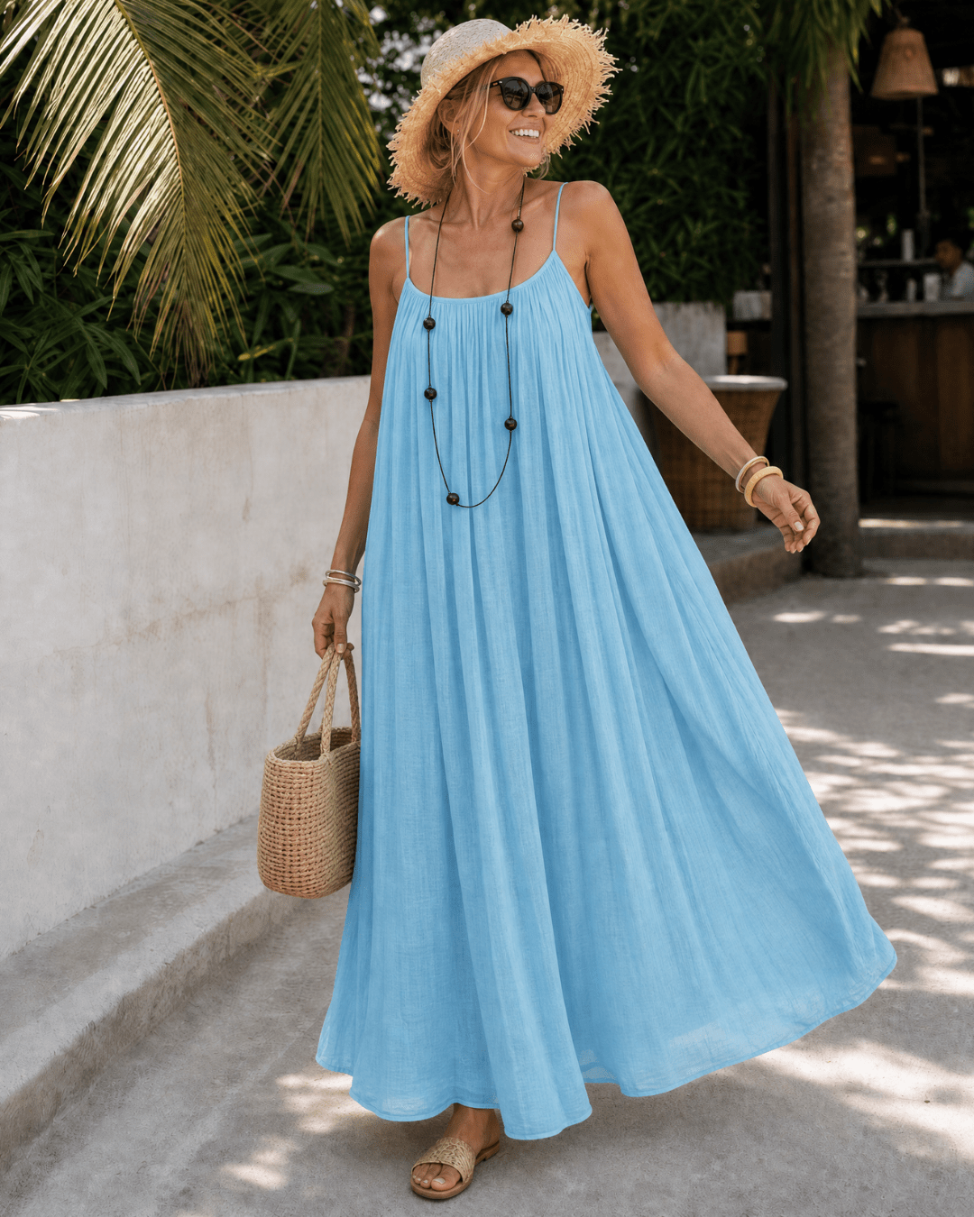 Ella | Sleeveless Midi Dress