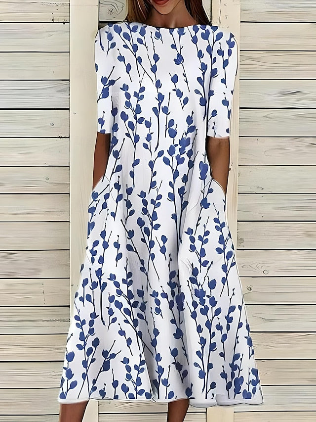 Carlee | Coastal Bloom Dress
