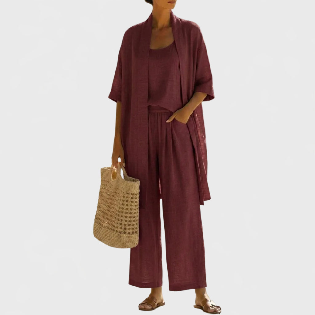 Lightweight Breathable Minimalist 3-Piece Set