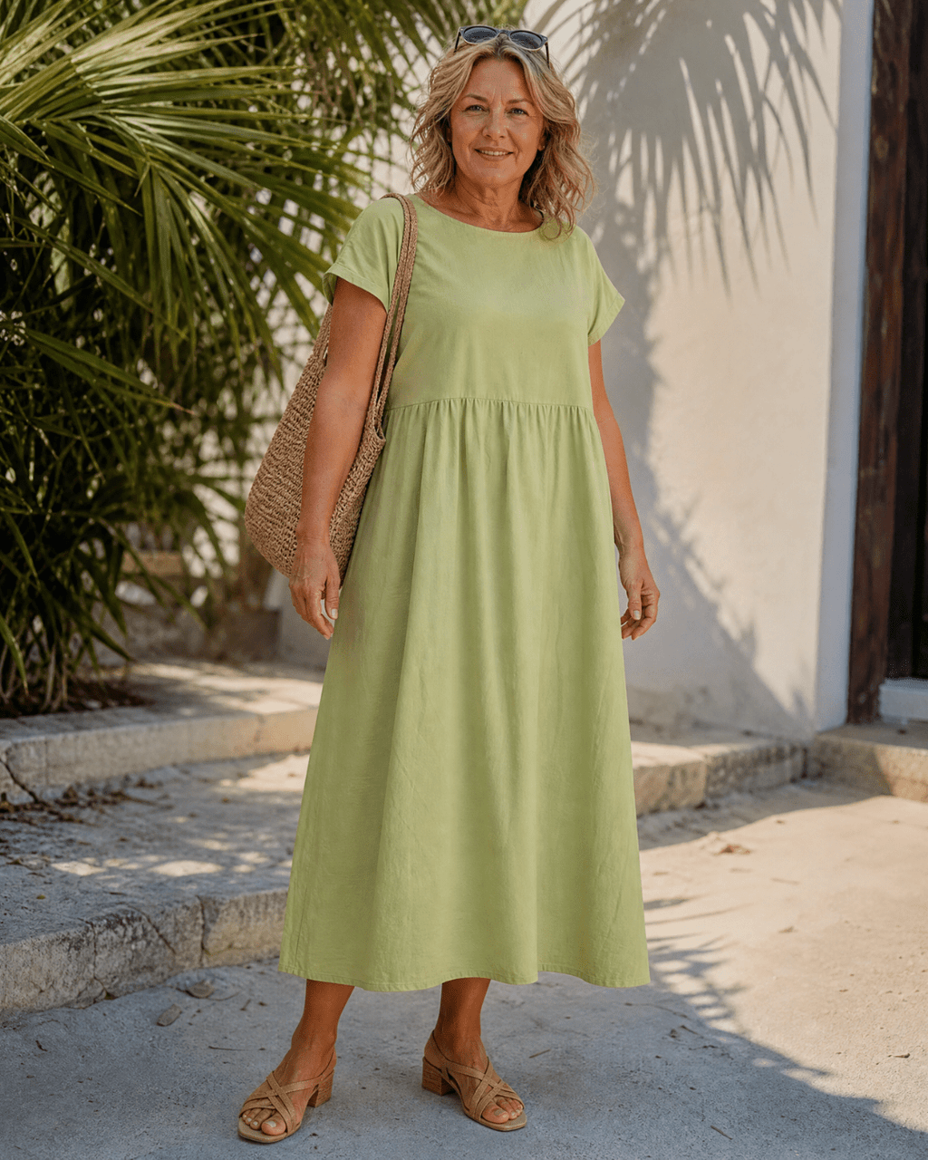 Louise | Casual Midi Dress