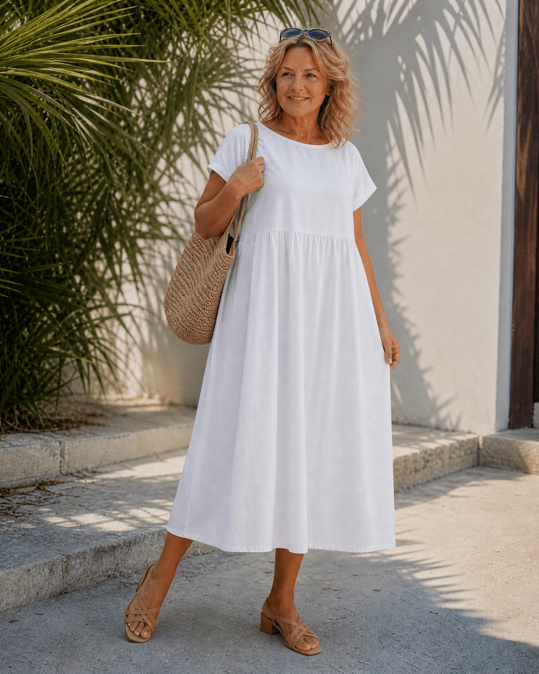 Louise | Casual Midi Dress