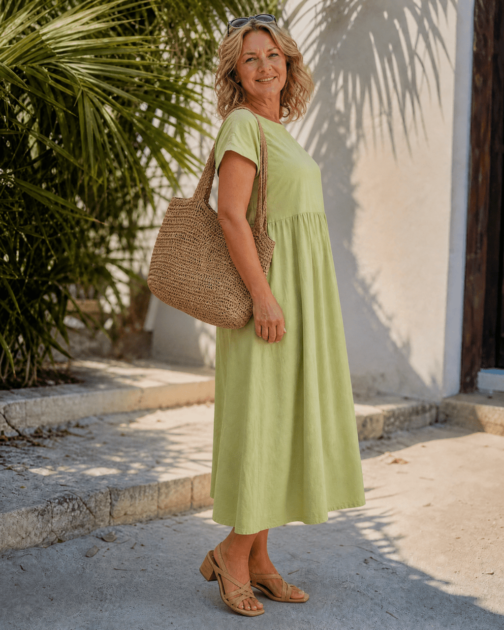 Louise | Casual Midi Dress
