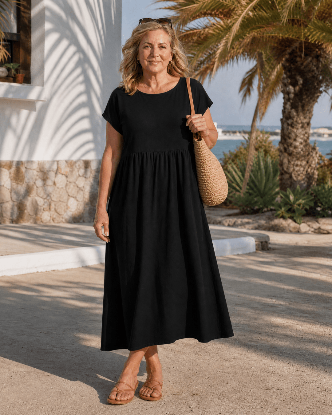 Louise | Casual Midi Dress