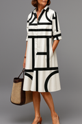 Annette | Elegant Midi Dress