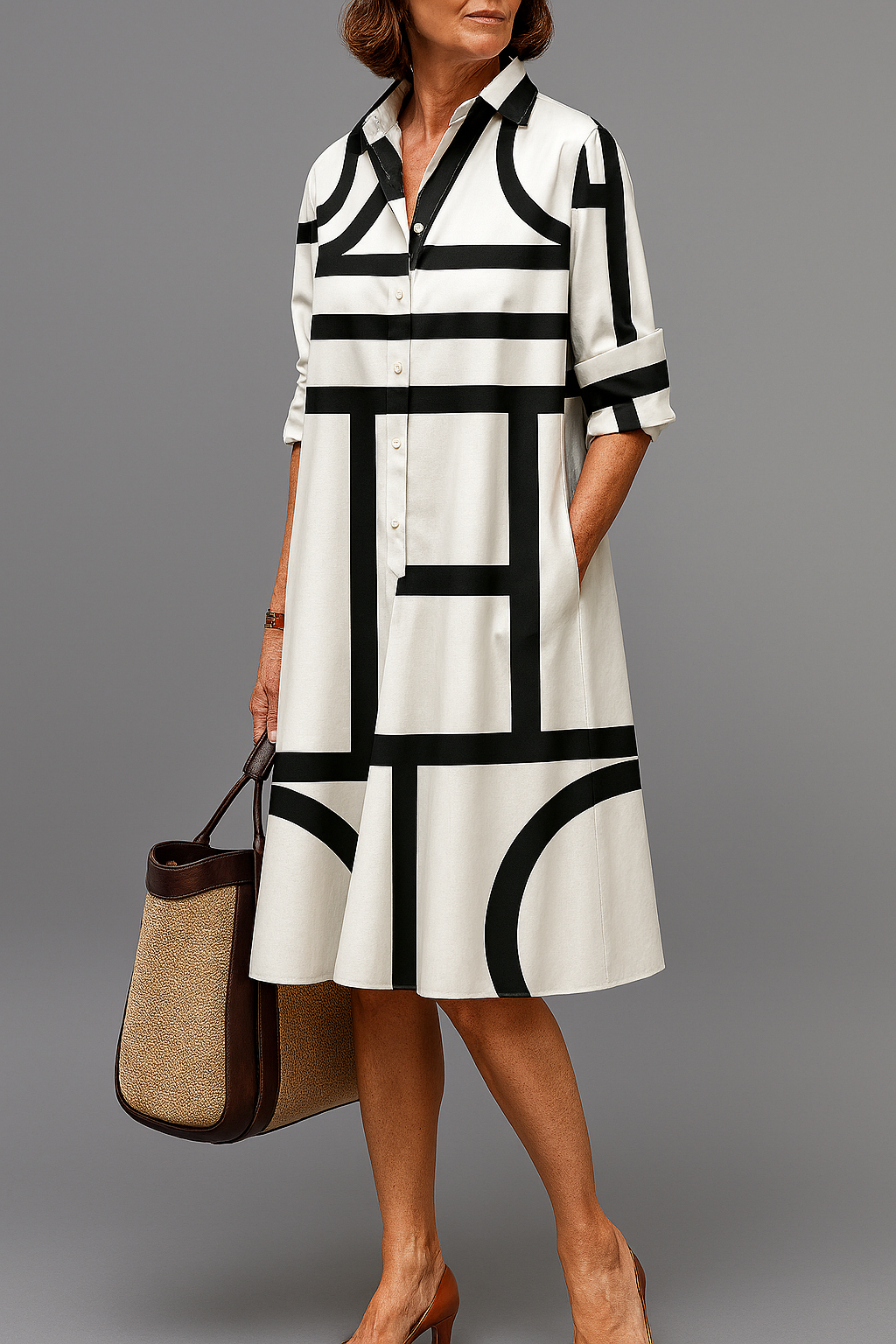 Annette | Elegant Midi Dress