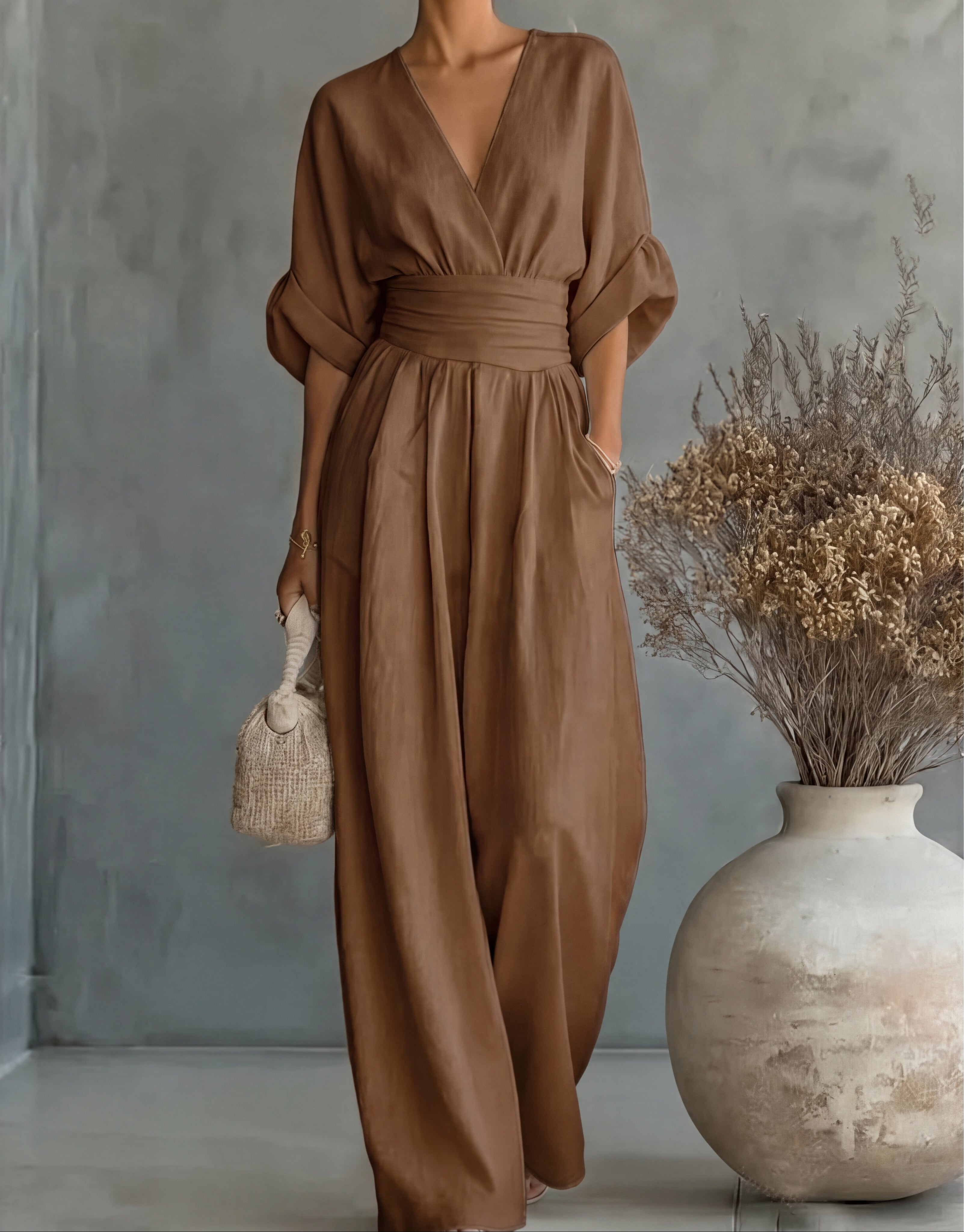 Élise – Elegant Fluid Jumpsuit