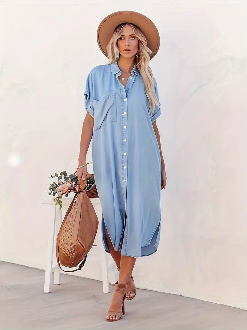 SAVANNAH | Shirt-Dress With Pockets