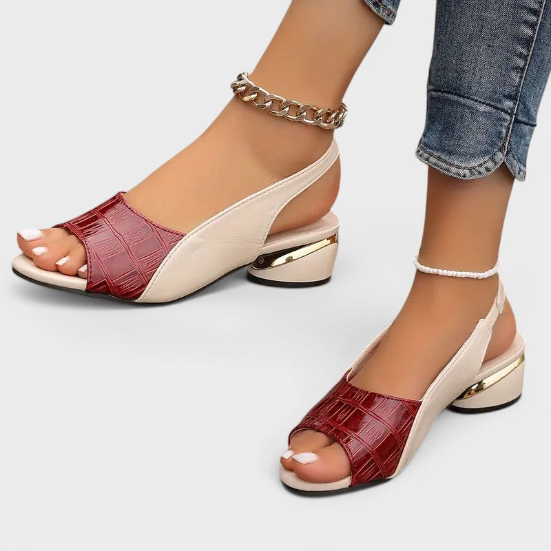Clara™ | Low Heeled Sandals