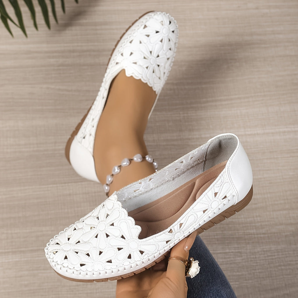 Fleurie | Openwork Orthopaedic Ballet Flats