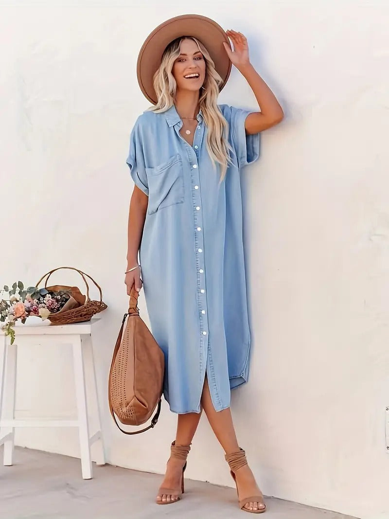 SAVANNAH | Shirt-Dress With Pockets