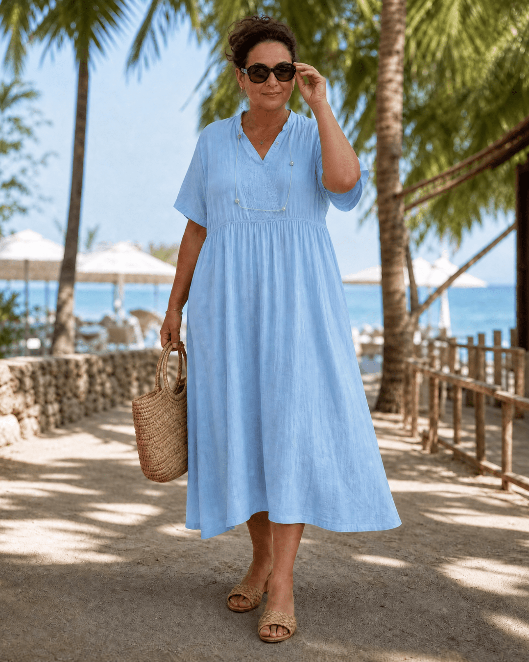 Eléa | Relaxed Midi Dress