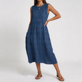 Audrey | Patterned Midi Dress
