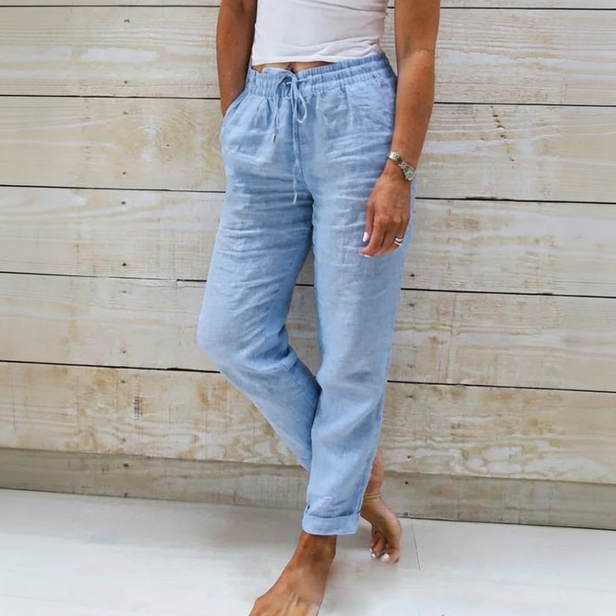 Aurora | Relaxed Drawstring Trousers