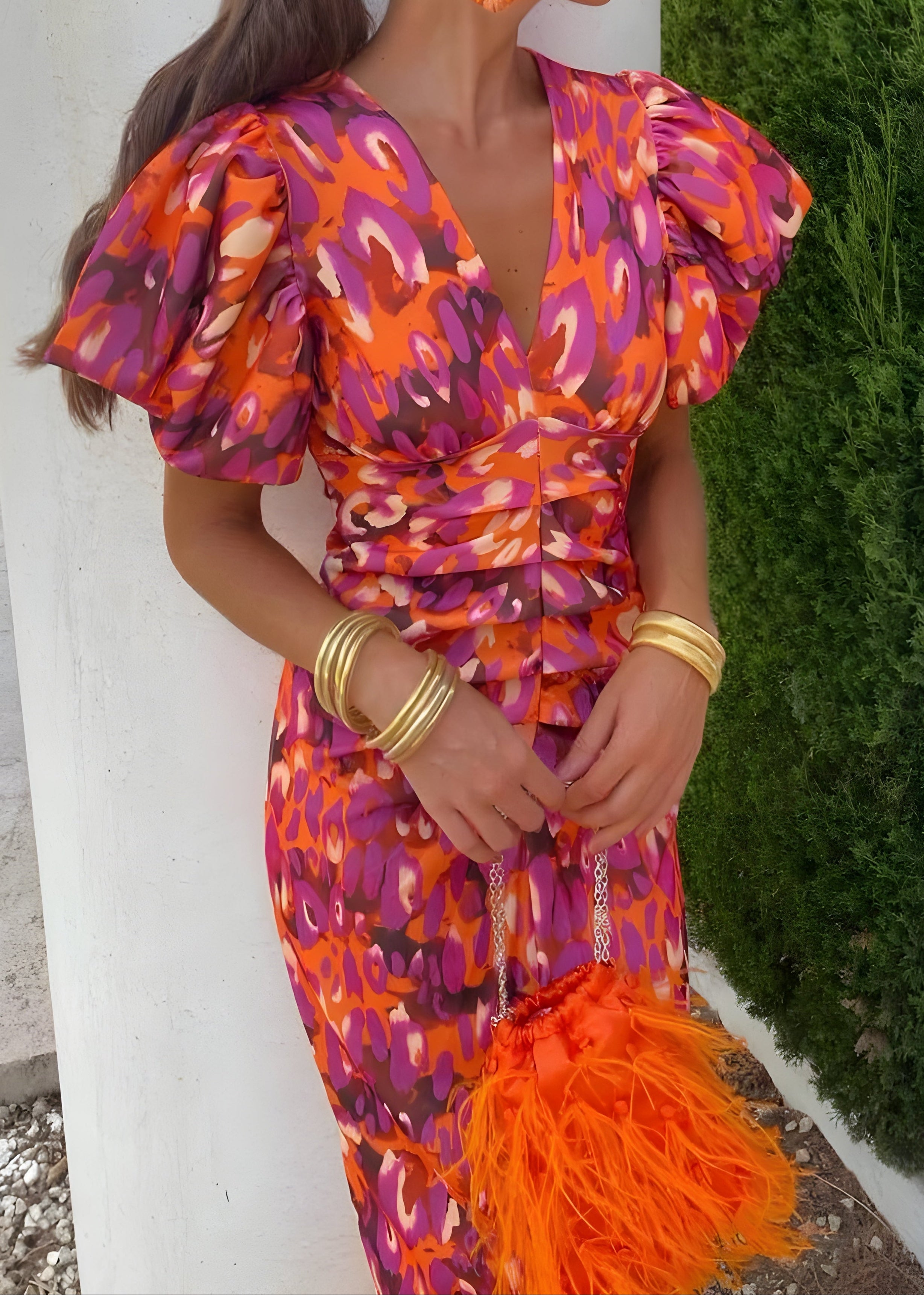 Tora™ - Dress with Pleated Sleeves