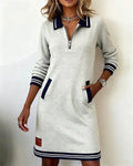Kathleen | Elegant Long Sleeve Dress