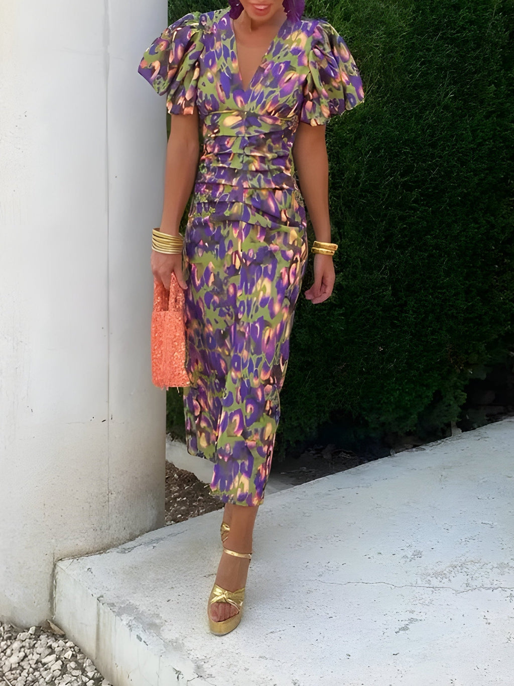 Tora™ - Dress with Pleated Sleeves