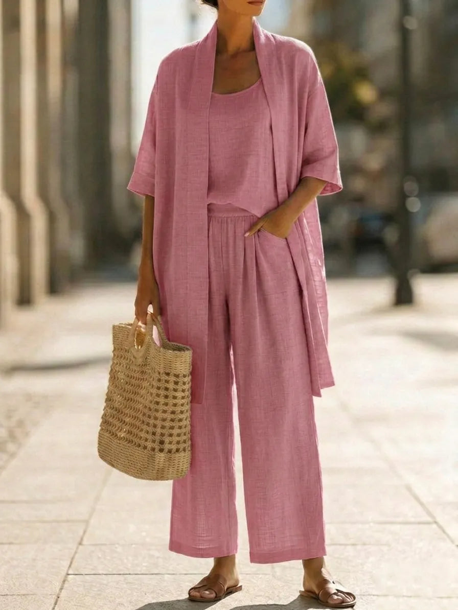 Lightweight Breathable Minimalist 3-Piece Set