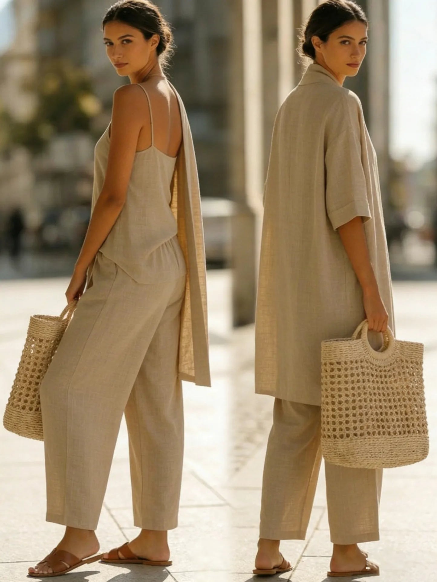 Lightweight Breathable Minimalist 3-Piece Set