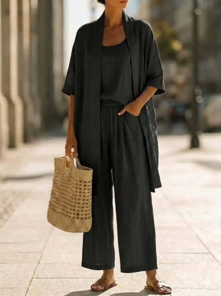 Lightweight Breathable Minimalist 3-Piece Set